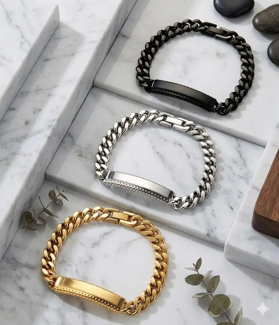 New Stainless-Steel Bracelet (Cod-245)
